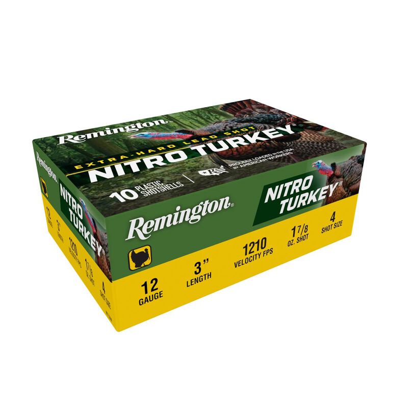 Nitro Turkey, 12 Gauge, 4 Shot, 3 in, 1 7/8 oz, 1210 fps